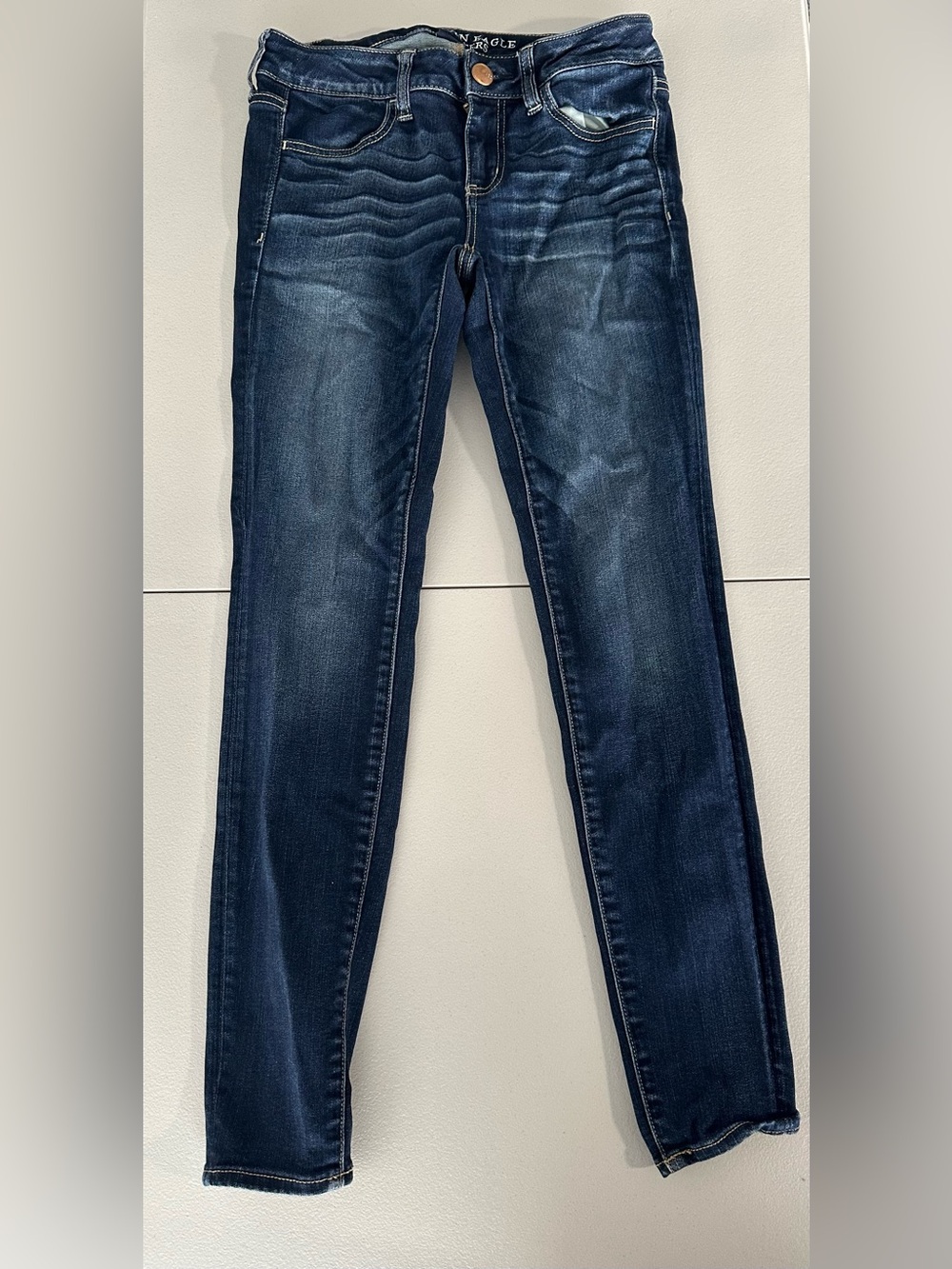 American eagle super low jegging jeans
